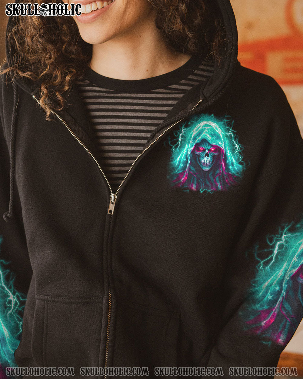 BE CAREFUL WHEN I'M SILENT REAPER PINK ALL OVER PRINT - TLNO2806234