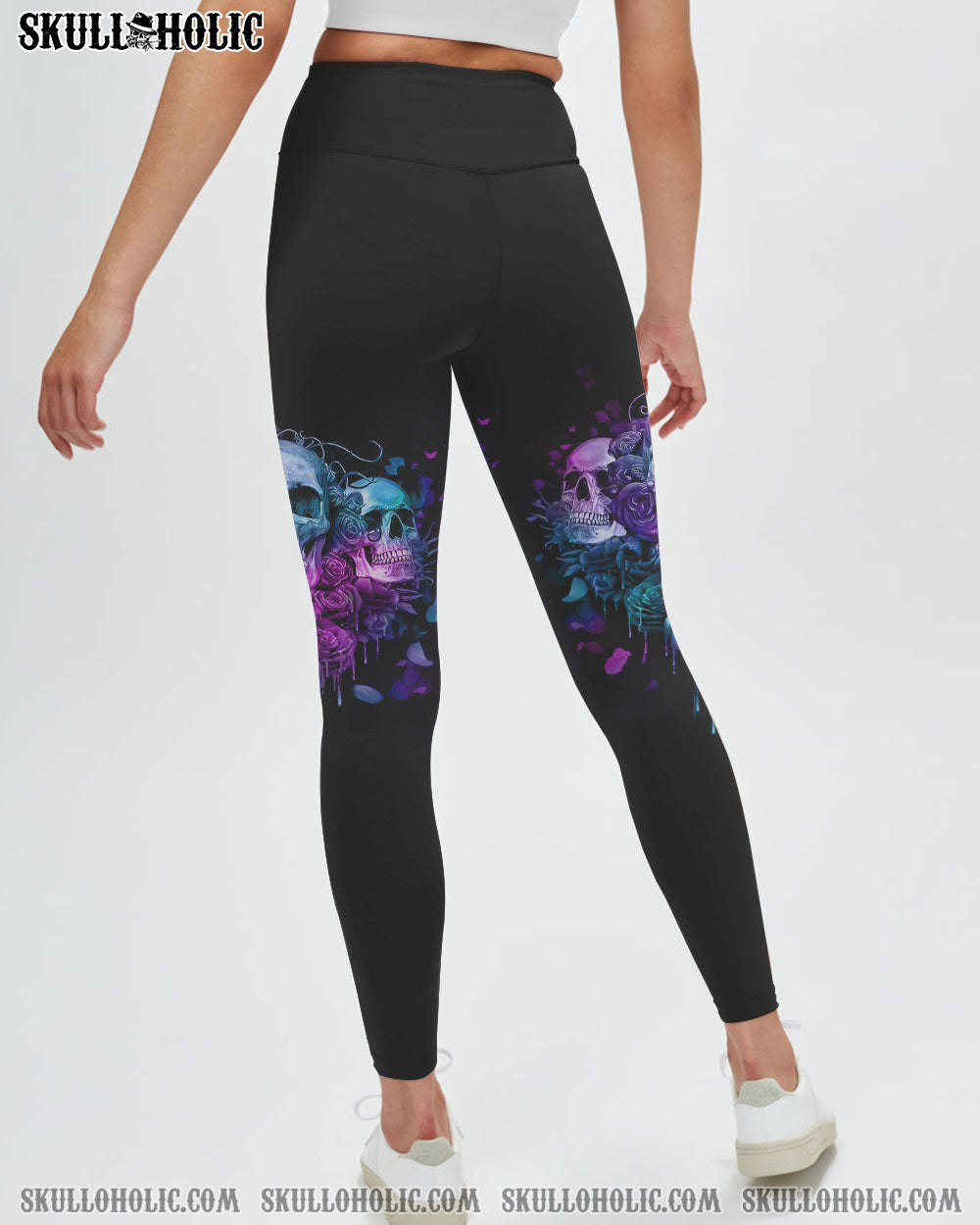 STUCK BETWEEN SKULL ROSE ALL OVER PRINT - TLNZ1701232