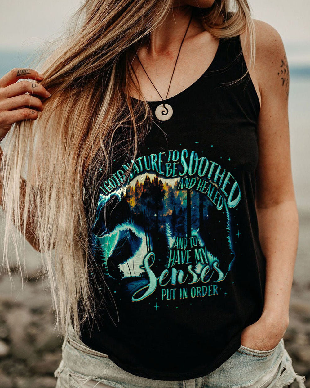 I GO TO NATURE ALL OVER PRINT - TY2904233