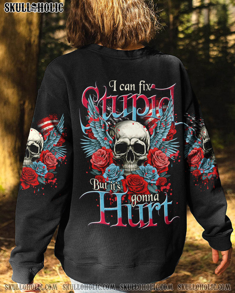 I CAN FIX STUPID ALL OVER PRINT - TYTM1704233