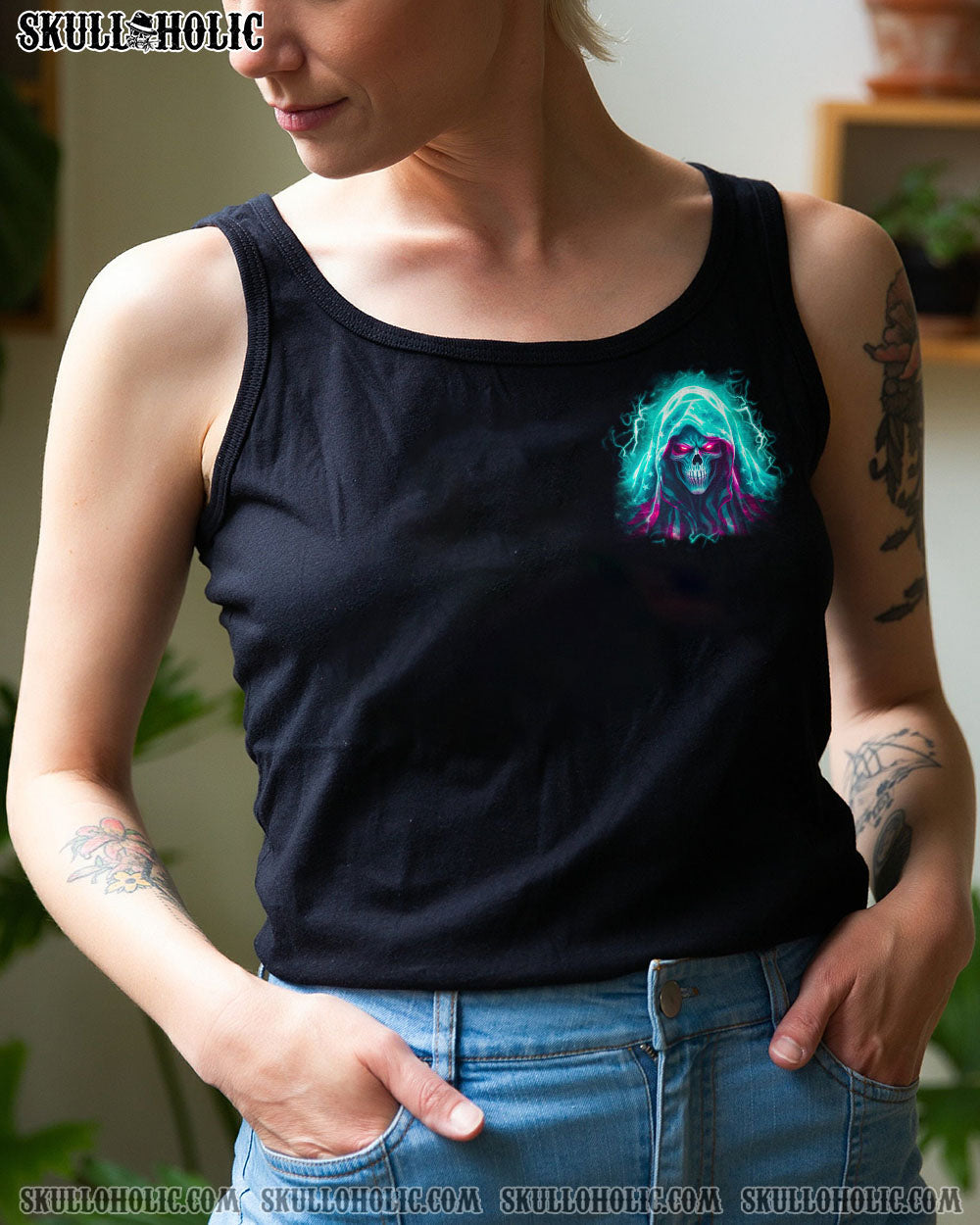 BE CAREFUL WHEN I'M SILENT REAPER PINK ALL OVER PRINT - TLNO2806234