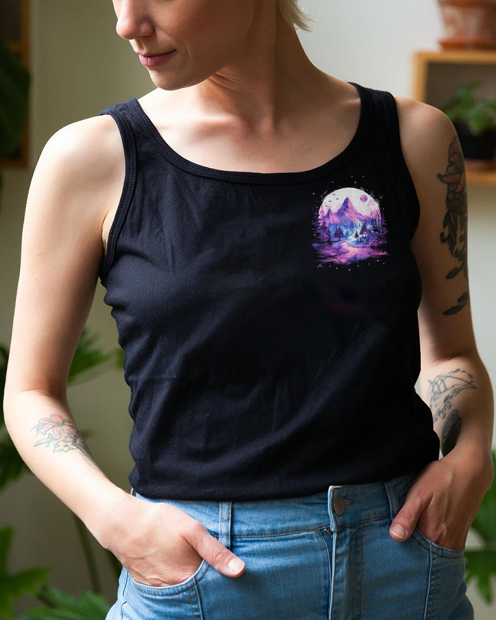 NOT ALL WHO WANDER ARE LOST ALL OVER PRINT - TYTM2308233