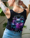 STUCK BETWEEN SKULL ROSE ALL OVER PRINT - TLNZ1701232