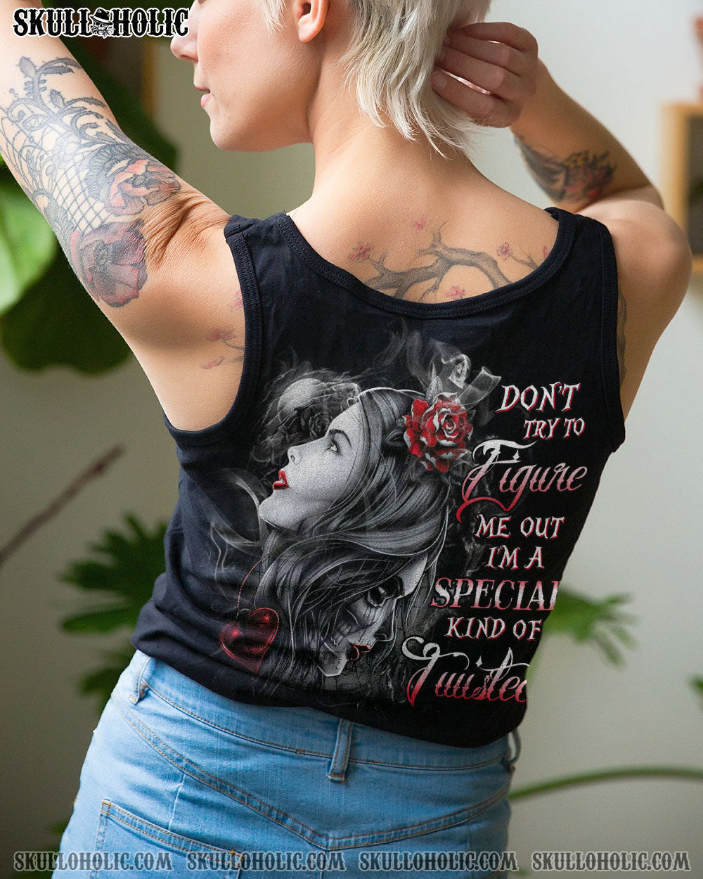 DON'T TRY TO FIGURE ME OUT ALL OVER PRINT - YHHG1804231