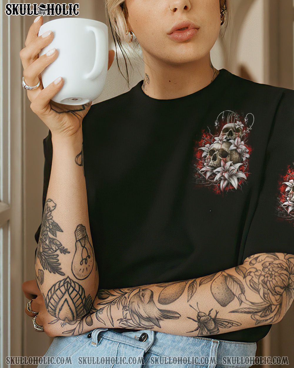 I HOLD A BEAST AN ANGEL ALL OVER PRINT - YHDU3103231