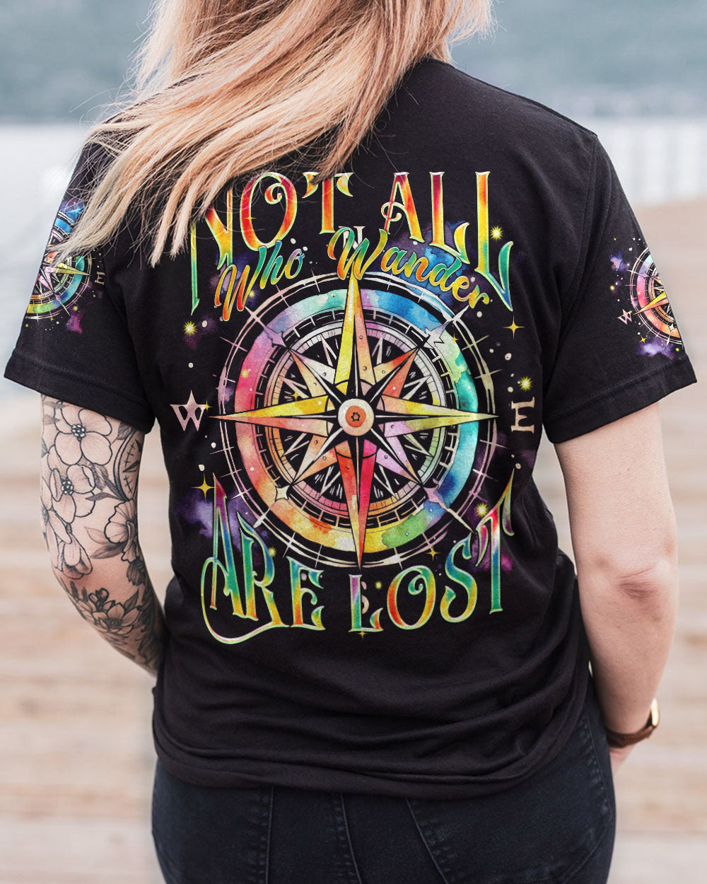 NOT ALL WHO WANDER ARE LOST ALL OVER PRINT - TYTM2305232