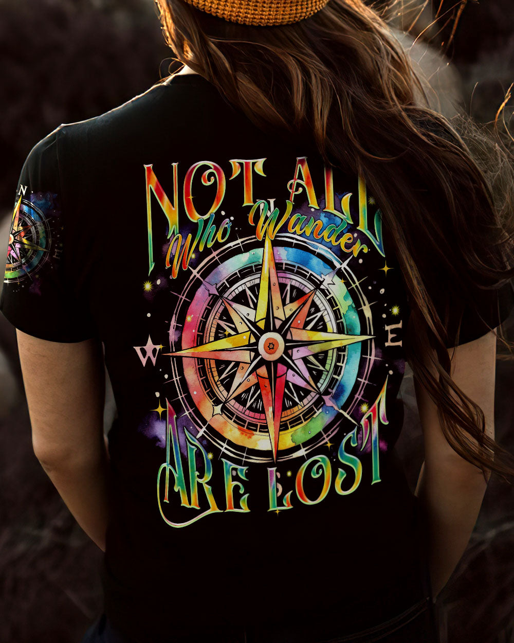 NOT ALL WHO WANDER ARE LOST ALL OVER PRINT - TYTM2305232