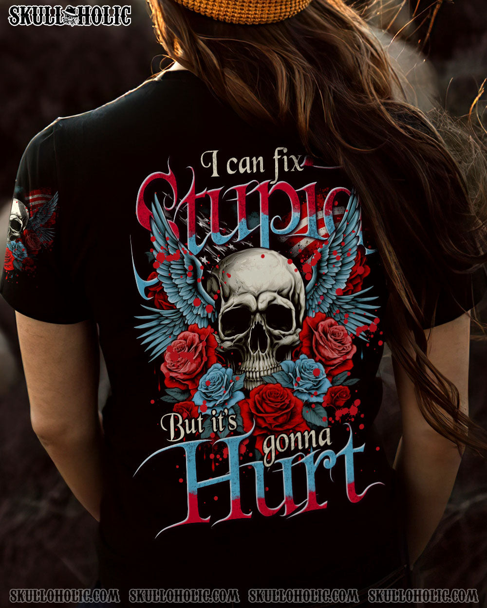 I CAN FIX STUPID ALL OVER PRINT - TYTM1704233