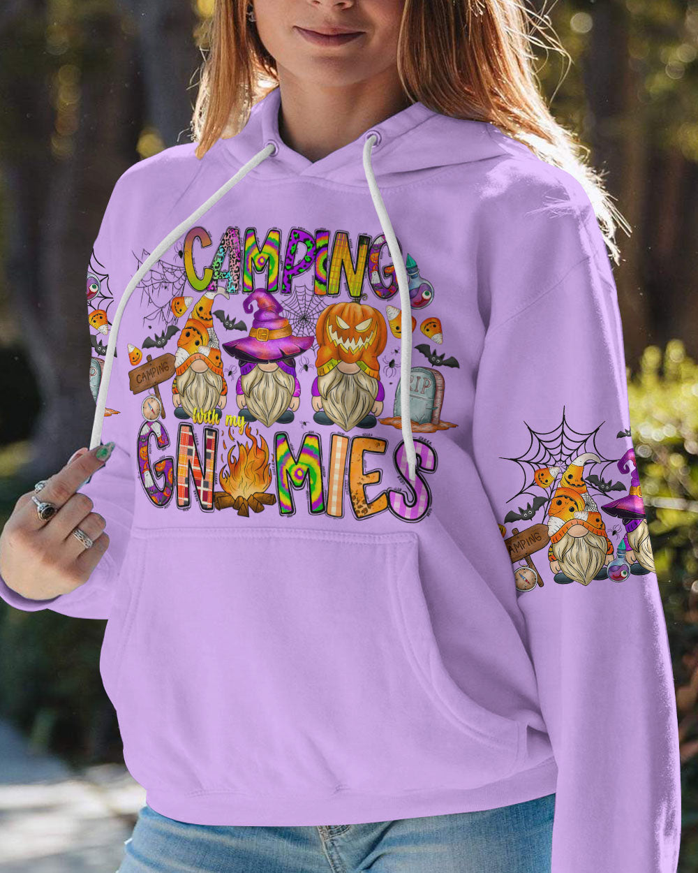CAMPING WITH MY GNOMIES ALL OVER PRINT - TLTR0708233