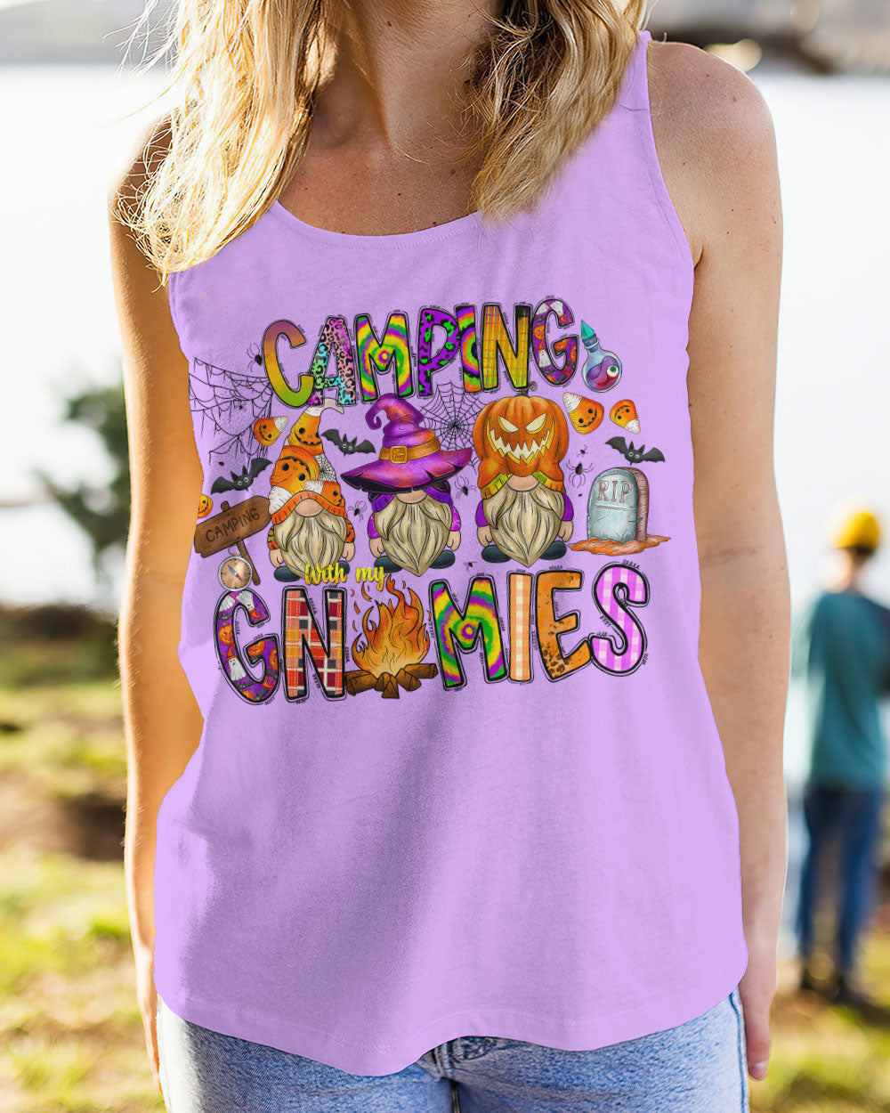 CAMPING WITH MY GNOMIES ALL OVER PRINT - TLTR0708233