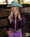 CANYON CACTUS SATIN PERFORMANCE RODEO SHIRT