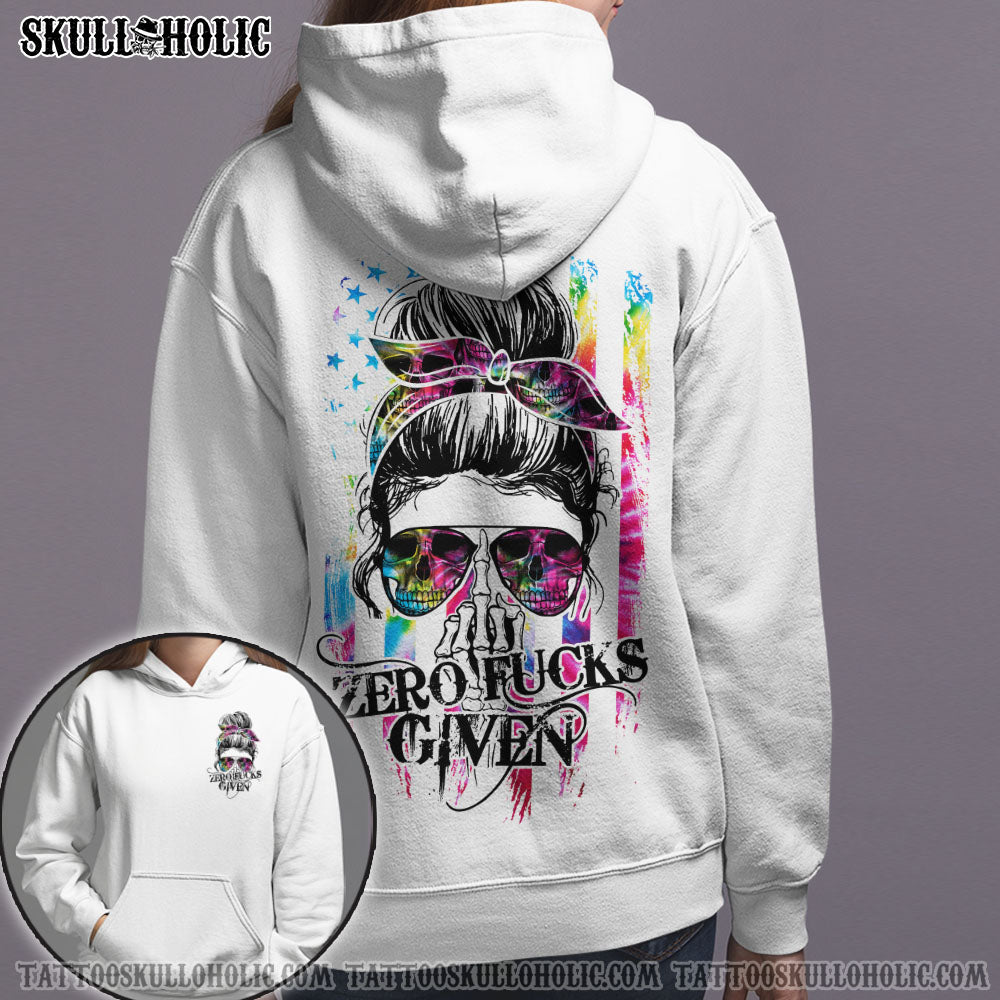 ZERO F GIVEN FLAG TIE DYE SKULL 2D - TY2506216