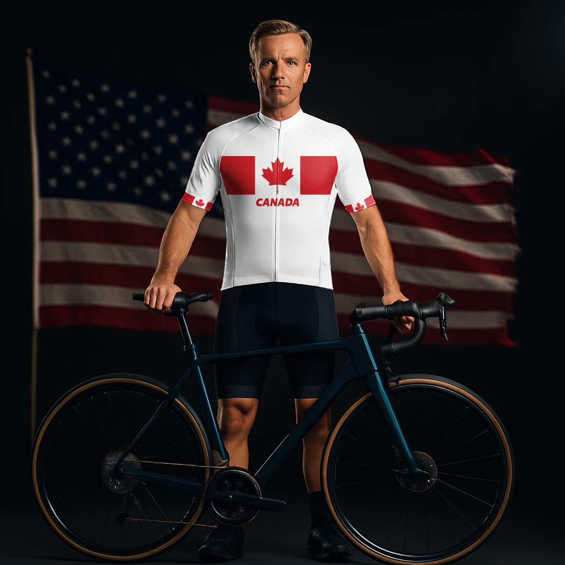 Canada Cycling Jersey for Men