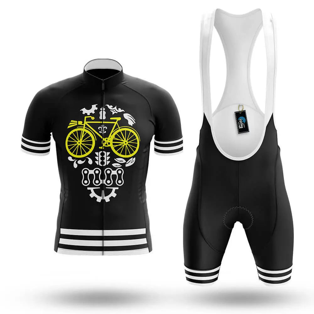 Cycling Parts Skull - Men's Cycling Kit