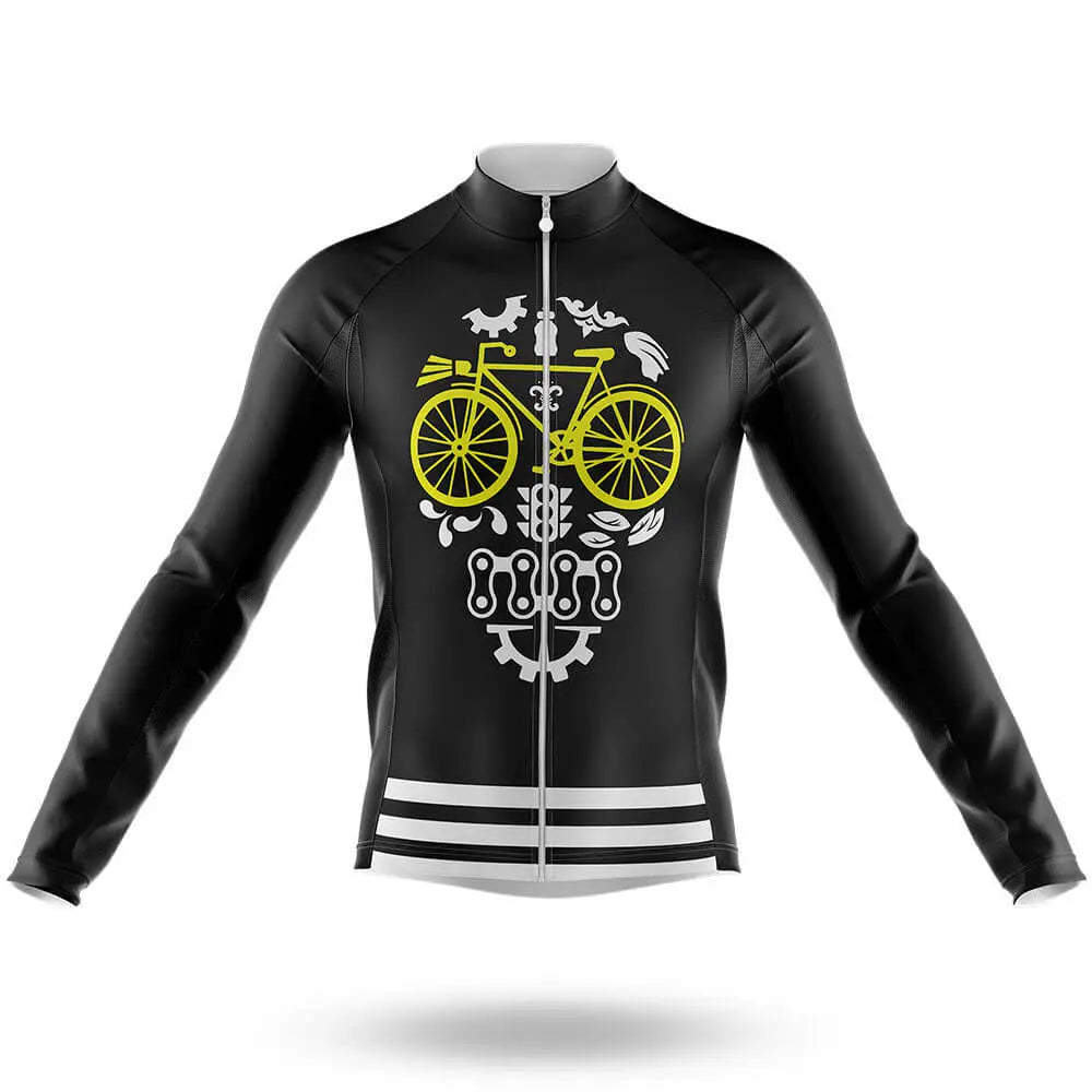 Cycling Parts Skull - Men's Cycling Kit