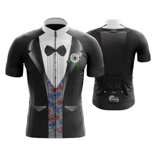 Tuxedo Cycling Jersey for Men