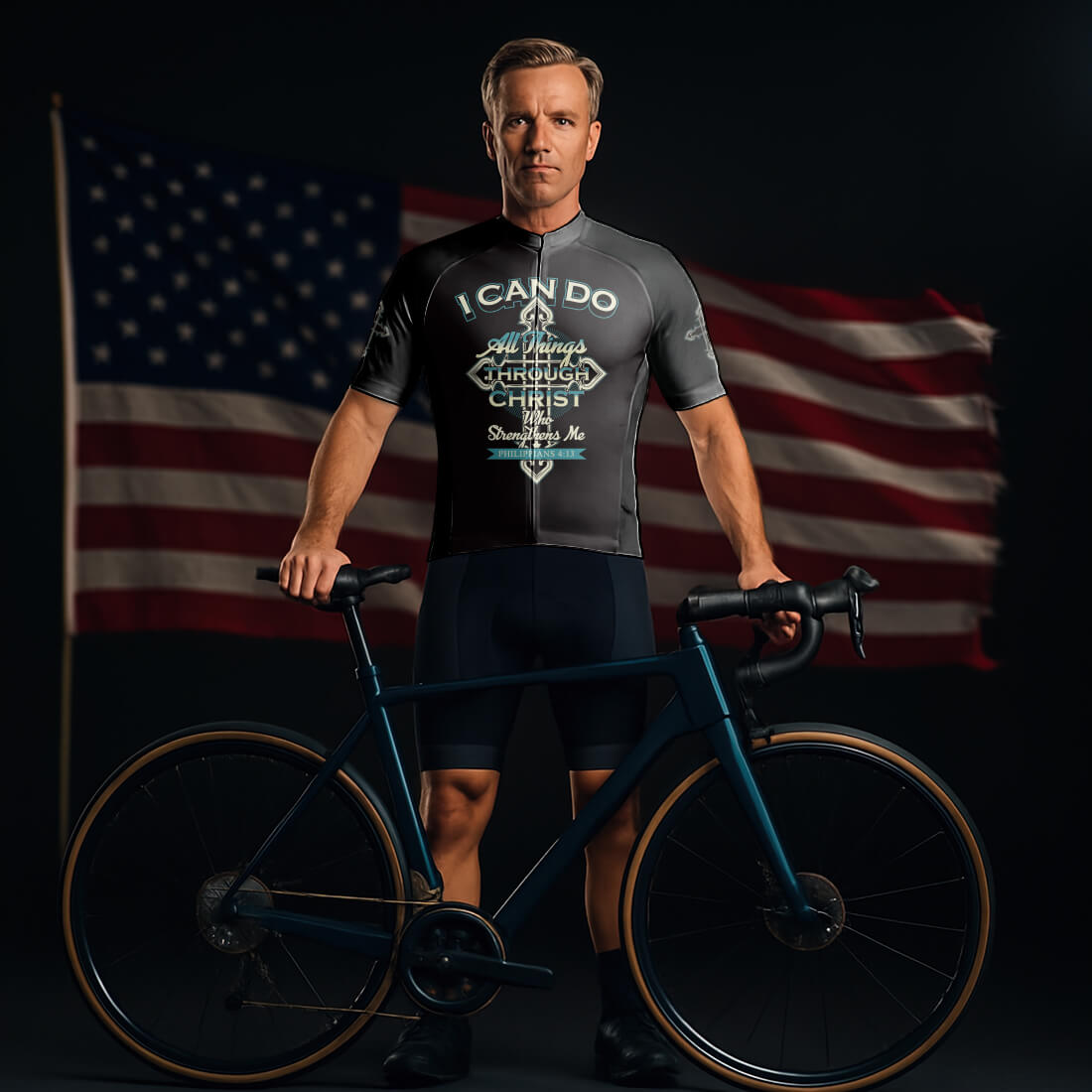 Christian Cycling Jersey for Men