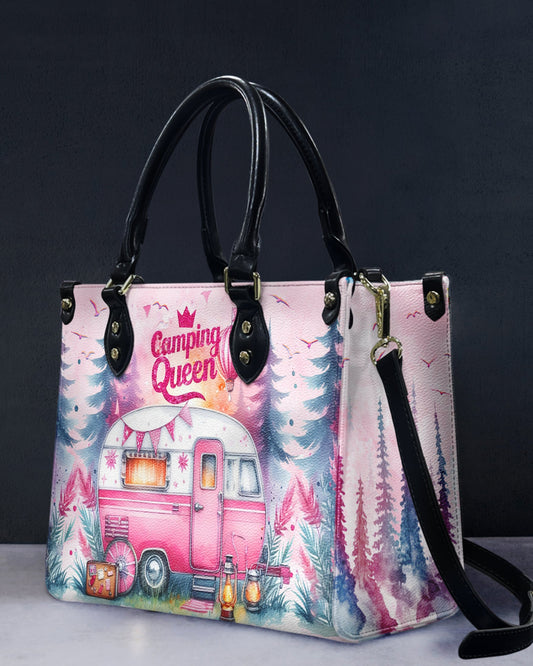 Camping Queen Leather Handbag