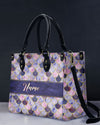 Sparkles Mermaid Pattern Leather Handbag