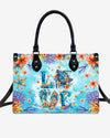 Love Sea Turtle Leather Handbag