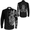 The Valkyries Viking Long Sleeve Button Shirt