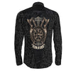 Odin Circle And Axe Long Sleeve Button Shirt