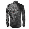 Odin Viking Raven Of Odin Viking Long Sleeve Button Shirt