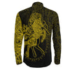 Sleipnir Gold Long Sleeve Button Shirt