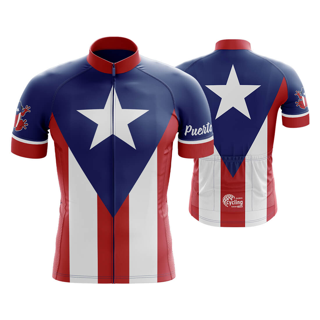 Puerto Rico Cycling Jersey for Men
