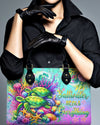 Saltwater Heals Everything Turtle Leather Handbag