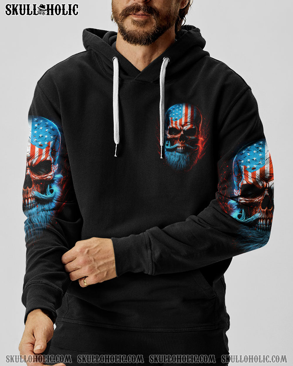 I NEVER DREAMED THAT ONE DAY GRUMPY OLD MAN SKULL ALL OVER PRINT - TLTW0405233