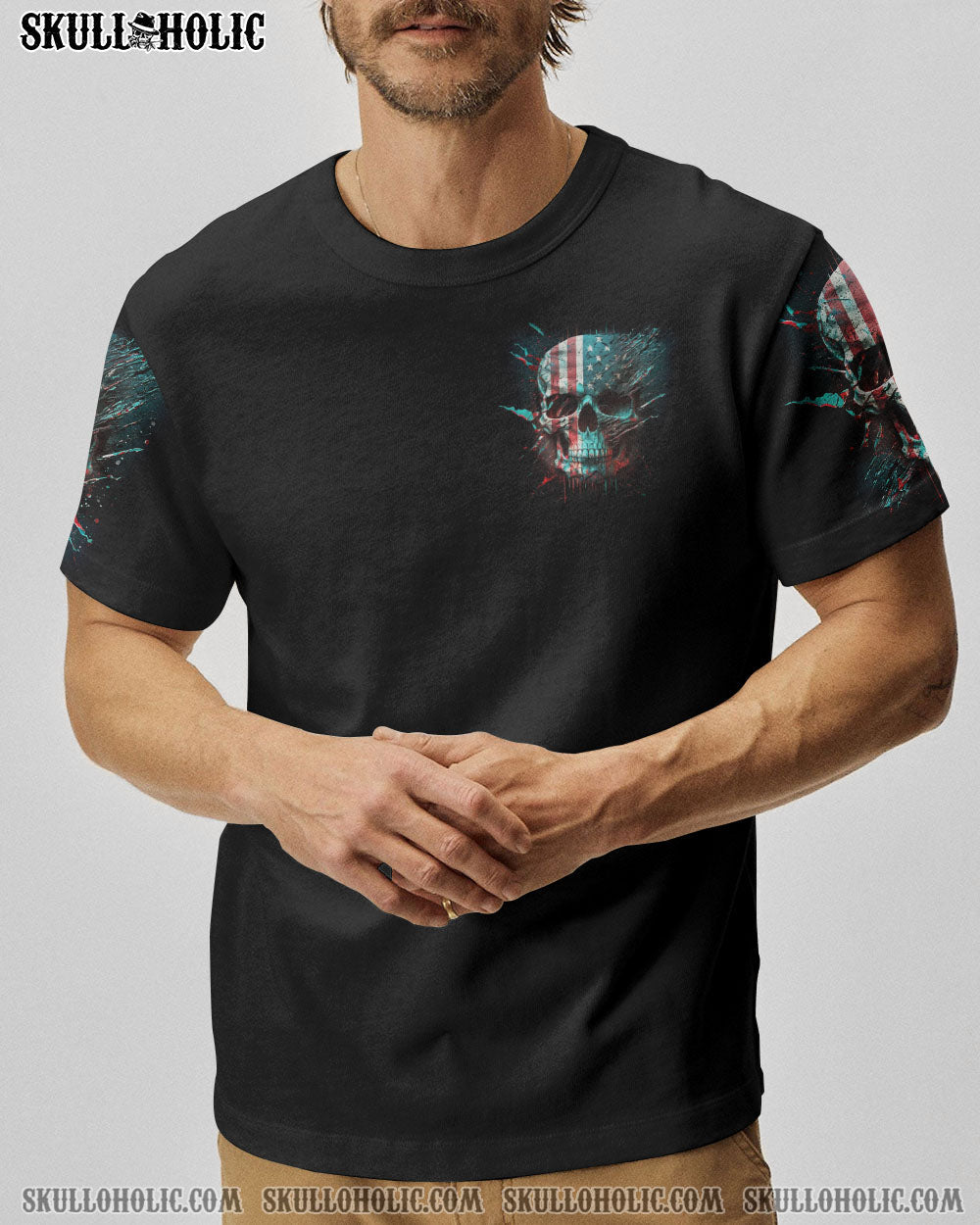 WHILE YOU'RE TALKING BEHIND MY BACK SKULL ALL OVER PRINT - TLNZ0905231