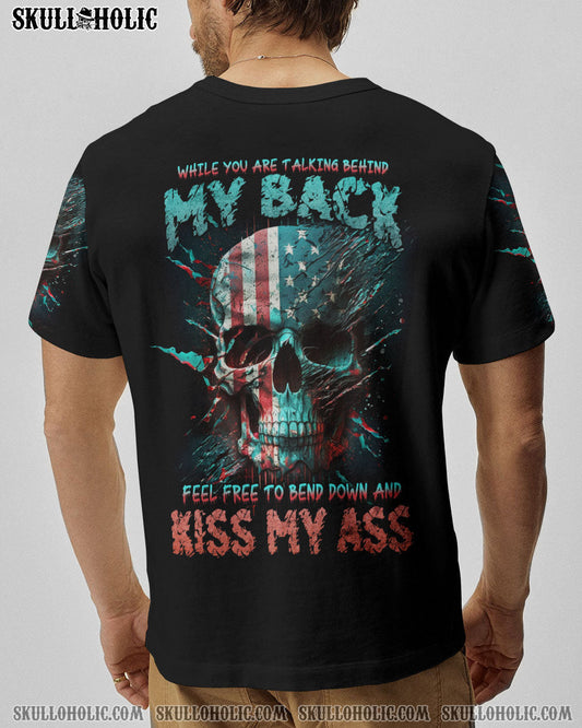 WHILE YOU'RE TALKING BEHIND MY BACK SKULL ALL OVER PRINT - TLNZ0905231