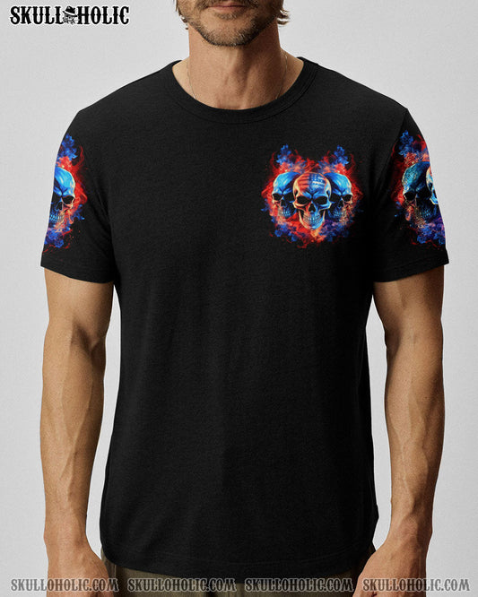 I BELIEVE IN RESPECT 3 SKULLS ALL OVER PRINT - TLNT1205233