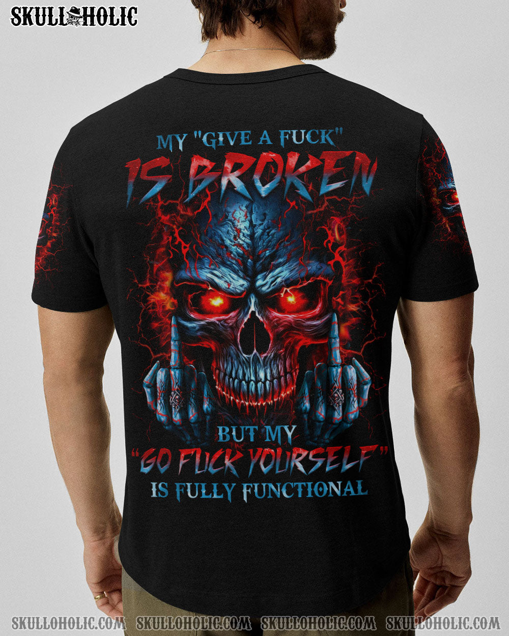 MY GIVE A F MADLY SKULL ALL OVER PRINT - TLNO2903232