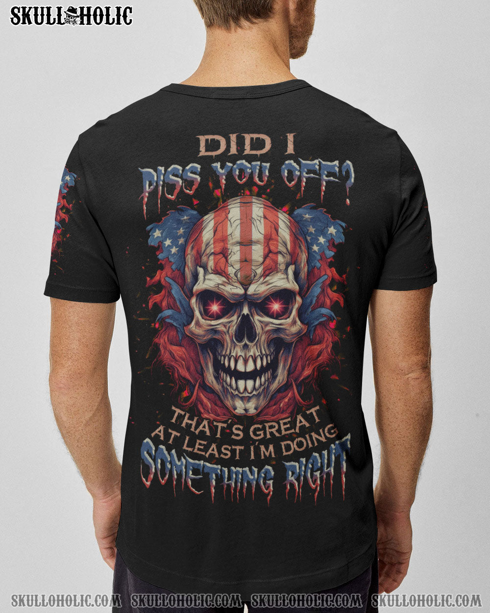 DID I PISS YOU OFF SKULL FLAG ALL OVER PRINT - TLNZ1505232