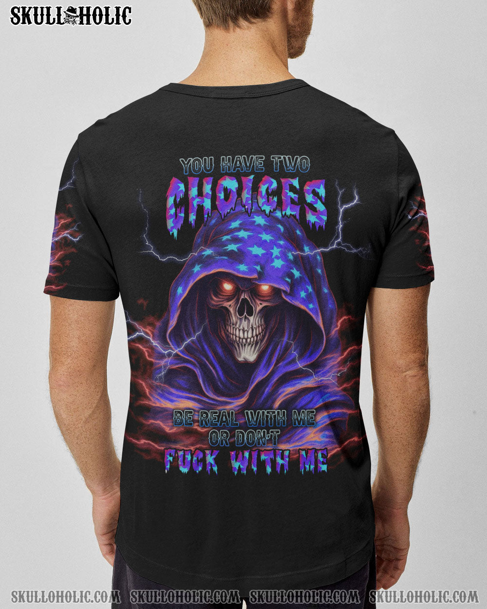 YOU HAVE TWO CHOICES SKULL REAPER ALL OVER PRINT - TLNT1105231