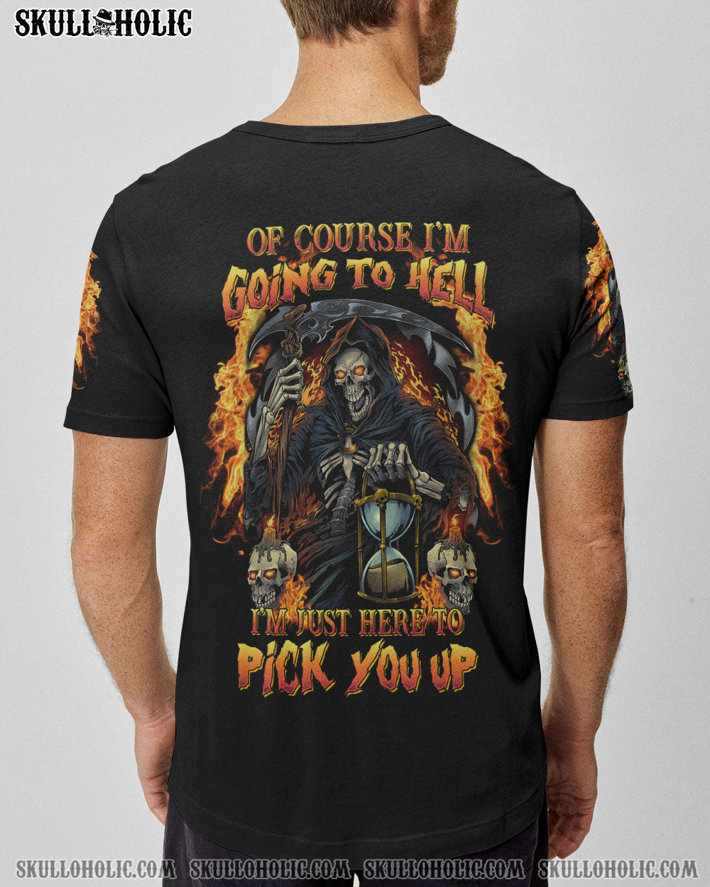OF COURSE I'M GOING TO HELL REAPER ALL OVER PRINT - YHNT2103232