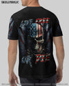 LIVE FREE OR DIE SKULL FLAG ALL OVER PRINT - TLTR1205231