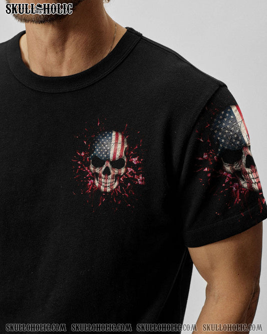 ATTENTION I AM OUT OF ORDER SKULL FLAG ALL OVER PRINT - TLNT1005233