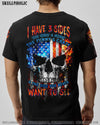 I HAVE THREE SIDES SKULL FLAG ALL OVER PRINT - TLTW1704234