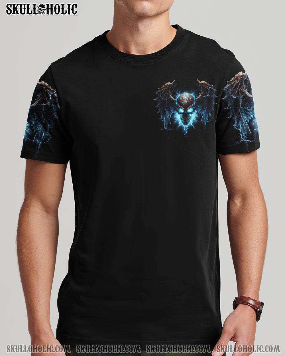 I HOLD A BEAST AN ANGEL SKULL WINGS ALL OVER PRINT - TLNT1605233