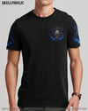 WHEN I WAS BORN REAPER FIRE BLUE ALL OVER PRINT