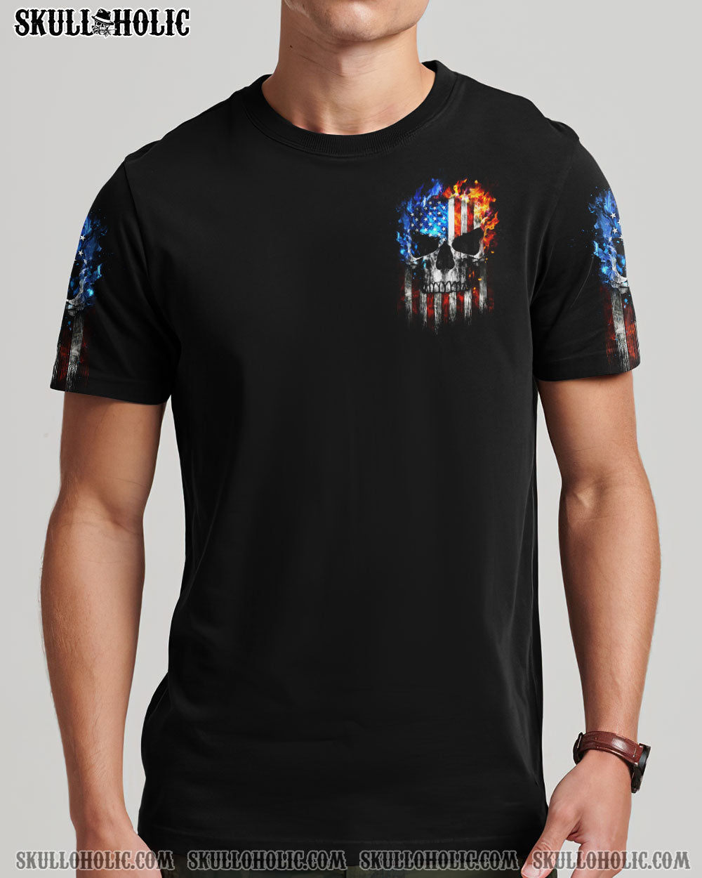 ATTENTION I AM OUT OF ORDER SKULL FLAG ALL OVER PRINT - TLTW2704233