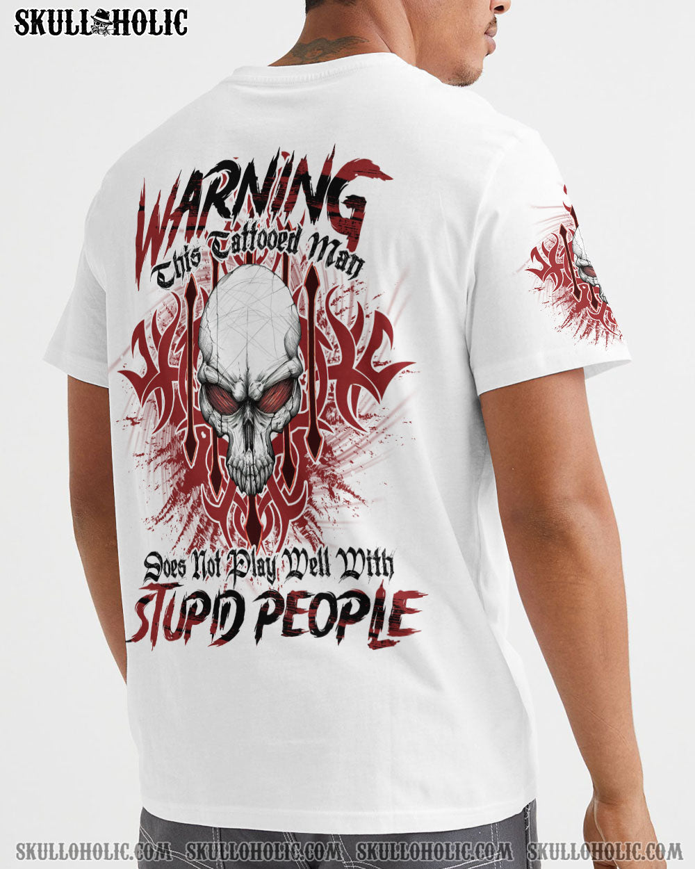 WARNING THIS TATTOOED MAN ALL OVER PRINT - TLNO0604233
