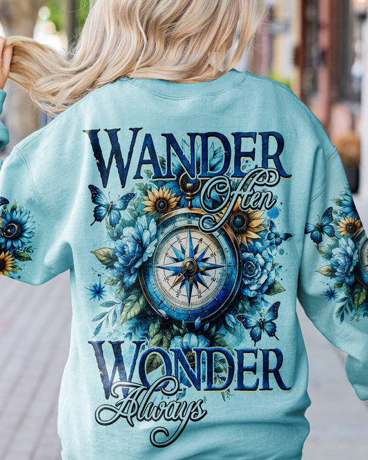 WANDER OFTEN COMPASS ALL OVER PRINT - TY0612232