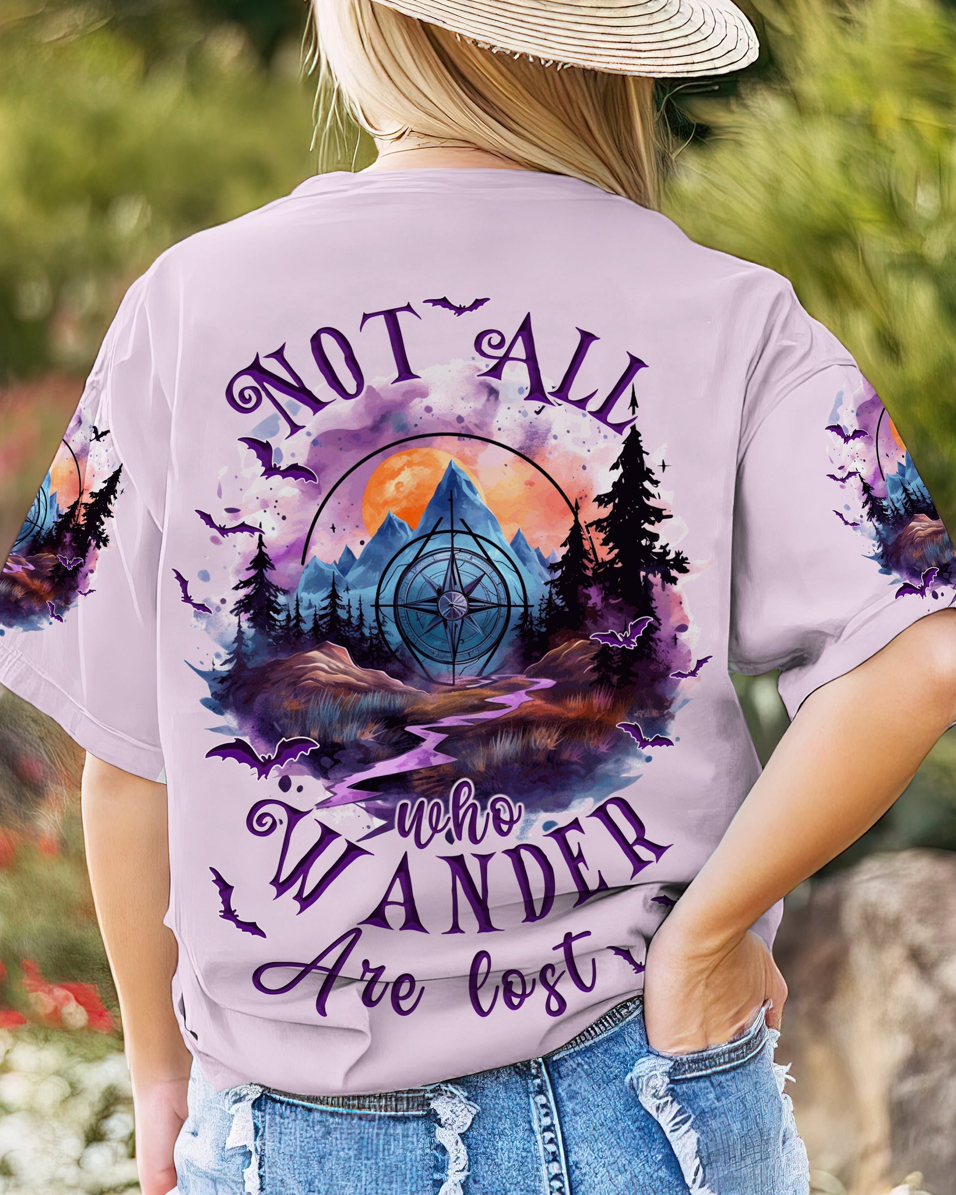 NOT ALL WHO WANDER ARE LOST HALLOWEEN ALL OVER PRINT - TYQY2808232