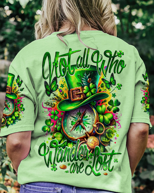 NOT ALL WHO WANDER ARE LOST PATRICK'S DAY ALL OVER PRINT - TY1601241