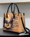 Making Memories One Campfire Halloween Leather Handbag