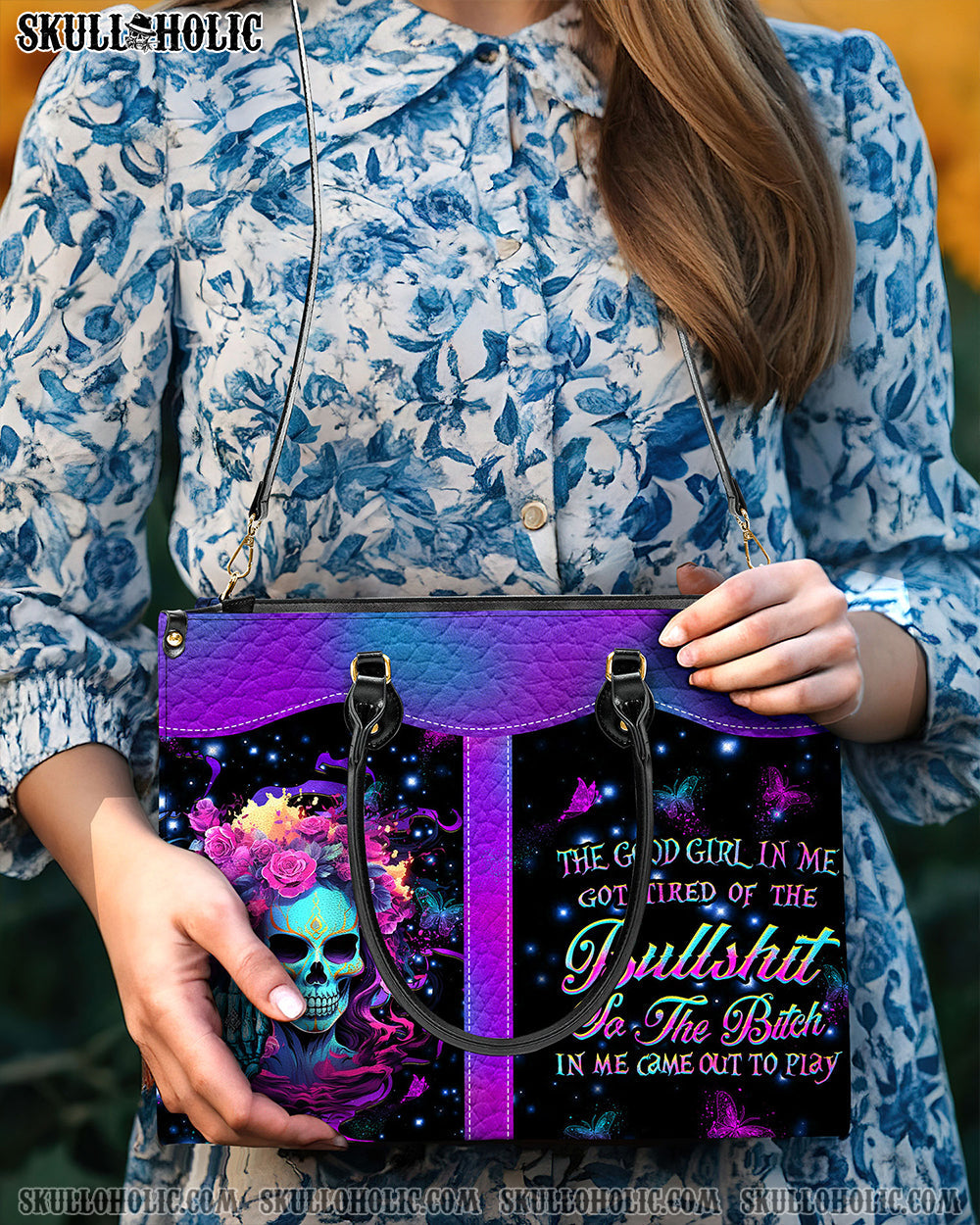 THE GOOD GIRL IN ME LEATHER HANDBAG - YHHN2803241